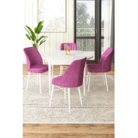 Set mobilă pentru bucătărie Hanah Home Rox White Purple
