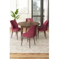 Set mobilă pentru bucătărie Hanah Home Rox Baroque Burgundy