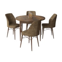 Set mobilă pentru bucătărie Hanah Home Rox Baroque Brown imaginea #2 — magazin online Desire.md
