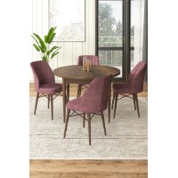 Set mobilă pentru bucătărie Hanah Home Rox Baroque Dusty Rose