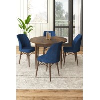 Set mobilă pentru bucătărie Hanah Home Rox Baroque Navy Blue