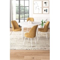 Set mobilă pentru bucătărie Hanah Home Tor White Cappuccino
