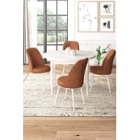 Set mobilă pentru bucătărie Hanah Home Tor White Tile Red
