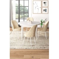 Set mobilă pentru bucătărie Hanah Home Tor White Cream