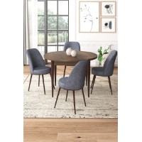 Set mobilă pentru bucătărie Hanah Home Tor Baroque Fume