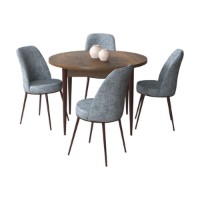 Set mobilă pentru bucătărie Hanah Home Tor Baroque Grey imaginea #2 — magazin online Desire.md