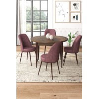 Set mobilă pentru bucătărie Hanah Home Tor Baroque Dusty Rose