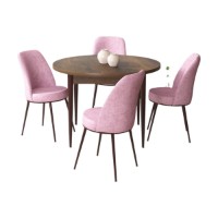 Set mobilă pentru bucătărie Hanah Home Tor Baroque Pink imaginea #2 — magazin online Desire.md