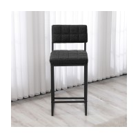Scaun de bar Hanah Home Retro Anthracite imaginea #3 — magazin online Desire.md