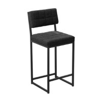 Scaun de bar Hanah Home Retro Anthracite imaginea #6 — magazin online Desire.md
