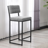 Scaun de bar Hanah Home Retro Grey