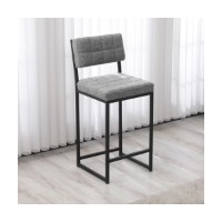 Scaun de bar Hanah Home Retro Grey imaginea #2 — magazin online Desire.md