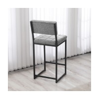 Scaun de bar Hanah Home Retro Grey imaginea #4 — magazin online Desire.md