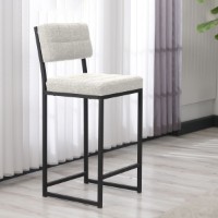 Scaun de bar Hanah Home Retro Cream