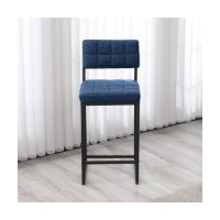Scaun de bar Hanah Home Retro Navy Blue imaginea #2 — magazin online Desire.md