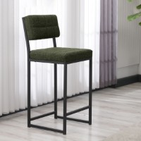 Scaun de bar Hanah Home Retro Green