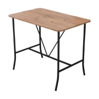 Masa de bar Hanah Home Retro Walnut imaginea #4 — magazin online Desire.md
