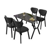 Set mobilă pentru bucătărie Hanah Home Elma Anthracite Black imaginea #3 — magazin online Desire.md