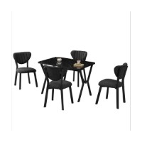 Set mobilă pentru bucătărie Hanah Home Elma Anthracite Black imaginea #4 — magazin online Desire.md