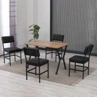 Set mobilă pentru bucătărie Hanah Home Dubai Anthracite Walnut imaginea #2 — magazin online Desire.md