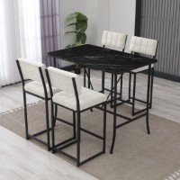Set mobilă pentru bucătărie Hanah Home Retro Cream Black