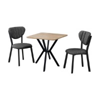Set mobilă pentru bucătărie Hanah Home Elma Anthracite Walnut imaginea #2 — magazin online Desire.md