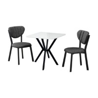 Set mobilă pentru bucătărie Hanah Home Elma Anthracite White imaginea #2 — magazin online Desire.md