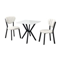 Set mobilă pentru bucătărie Hanah Home Elma Cream White imaginea #2 — magazin online Desire.md