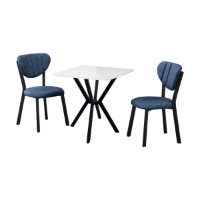 Set mobilă pentru bucătărie Hanah Home Elma Navy Blue White imaginea #2 — magazin online Desire.md