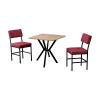 Set mobilă pentru bucătărie Hanah Home Dubai Burgundy Walnut imaginea #2 — magazin online Desire.md