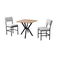 Set mobilă pentru bucătărie Hanah Home Dubai Grey Walnut imaginea #2 — magazin online Desire.md