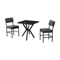 Set mobilă pentru bucătărie Hanah Home Dubai Anthracite Black imaginea #2 — magazin online Desire.md
