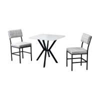 Set mobilă pentru bucătărie Hanah Home Dubai Grey White imaginea #2 — magazin online Desire.md