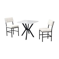 Set mobilă pentru bucătărie Hanah Home Dubai Cream White imaginea #2 — magazin online Desire.md