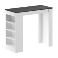 Masa de bar Hanah Home Swallow Bendir White imaginea #3 — magazin online Desire.md