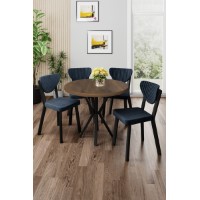 Set mobilă pentru bucătărie Hanah Home Agnes Baroque Anthracite imaginea #1 — magazin online Desire.md