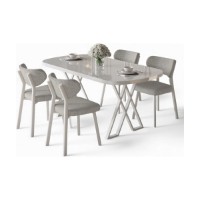 Set mobilă pentru bucătărie Hanah Home Axton White Grey imaginea #2 — magazin online Desire.md