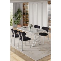 Set mobilă pentru bucătărie Hanah Home Axton White Anthracite imaginea #1 — magazin online Desire.md