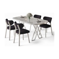 Set mobilă pentru bucătărie Hanah Home Axton White Anthracite imaginea #2 — magazin online Desire.md