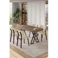 Set mobilă pentru bucătărie Hanah Home Axton Atlantic Pine Cream imaginea #1 — magazin online Desire.md