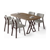 Set mobilă pentru bucătărie Hanah Home Axton Atlantic Pine Grey imaginea #2 — magazin online Desire.md