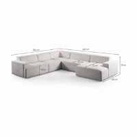 Canapea de colț Atelier Del Sofa Melva Right imaginea #15 — magazin online Desire.md