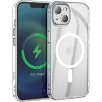 Чехол Hoco Magnetic Series Airbag Anti-fall Protective Shell for iPhone 17 Transparent