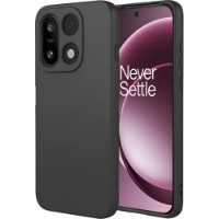 Husa de protecție WOO Liquid Silicone OnePlus 15 Black (WOOCLSOP15BK)