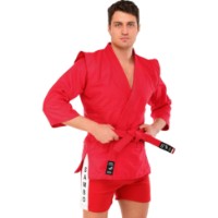 Кимоно Hard Touch 130cm Red (CO-4676)