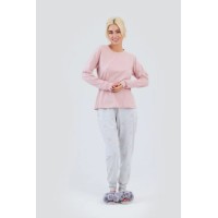 Пижама Ajoure T23516/1 Powdery/Print Hearts, s.L