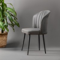 Set scaune Hanah Home Rubi Grey imaginea #2 — magazin online Desire.md