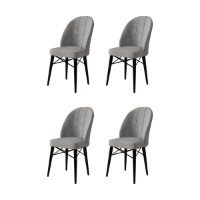 Set scaune Hanah Home Ritim Grey Black
