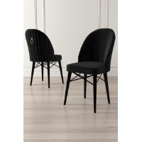 Set scaune Hanah Home Ritim Black imaginea #2 — magazin online Desire.md