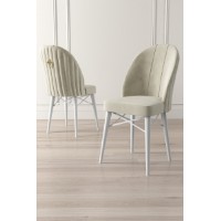 Set scaune Hanah Home Ritim Cream White imaginea #2 — magazin online Desire.md
